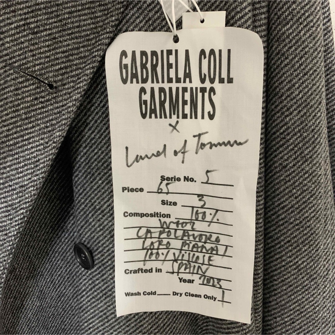 COMOLI - 【GABRIELA COLL GARMENTS】ダブルブレステッドロング COMOLI - 【GABRIELA COLL GARMENTS】ダブルブレステッドロング