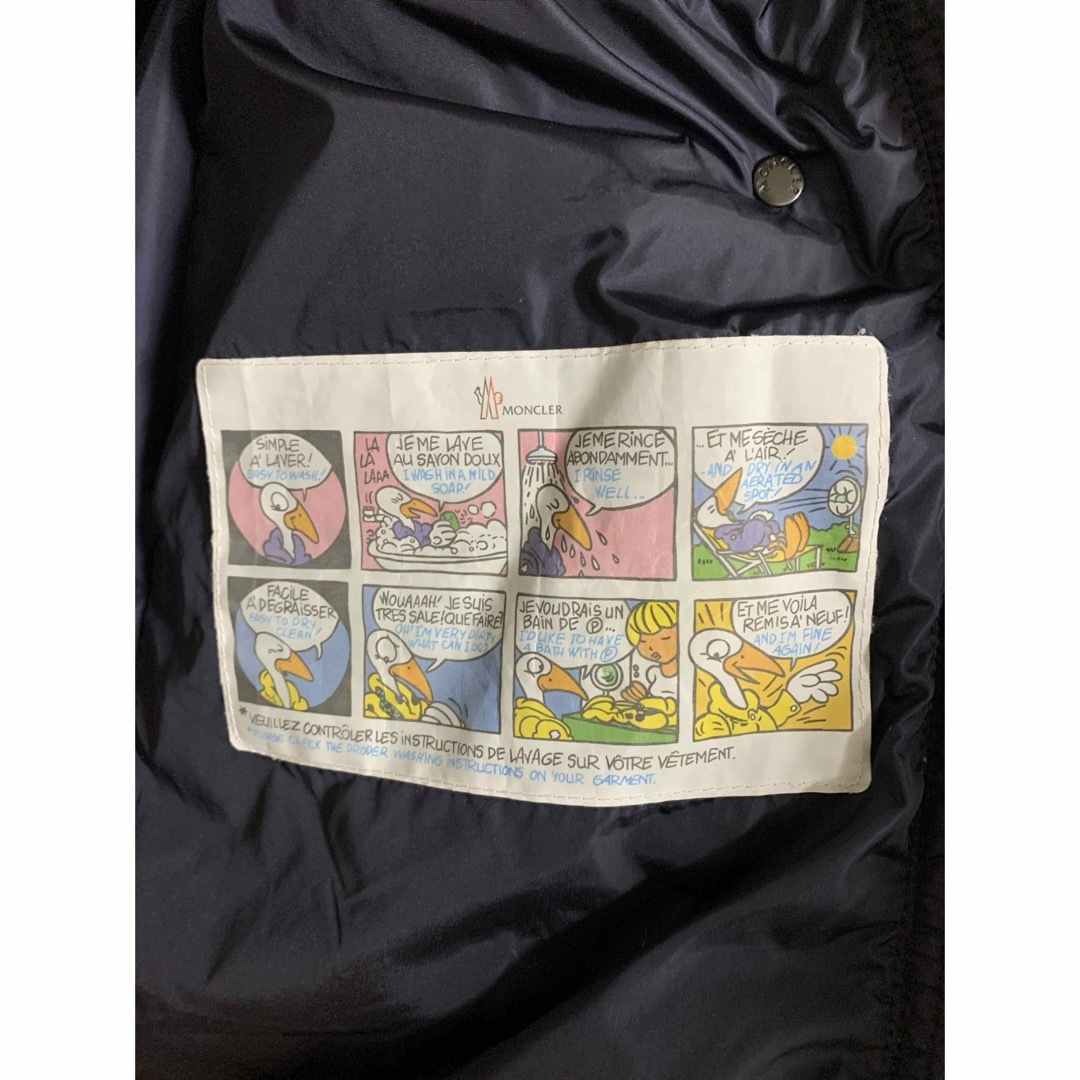 MONCLER - 美品 モンクレール khloe ネイビー 0 定価50万 MONCLER - 美品 モンクレール khloe ネイビー 0 定価50万