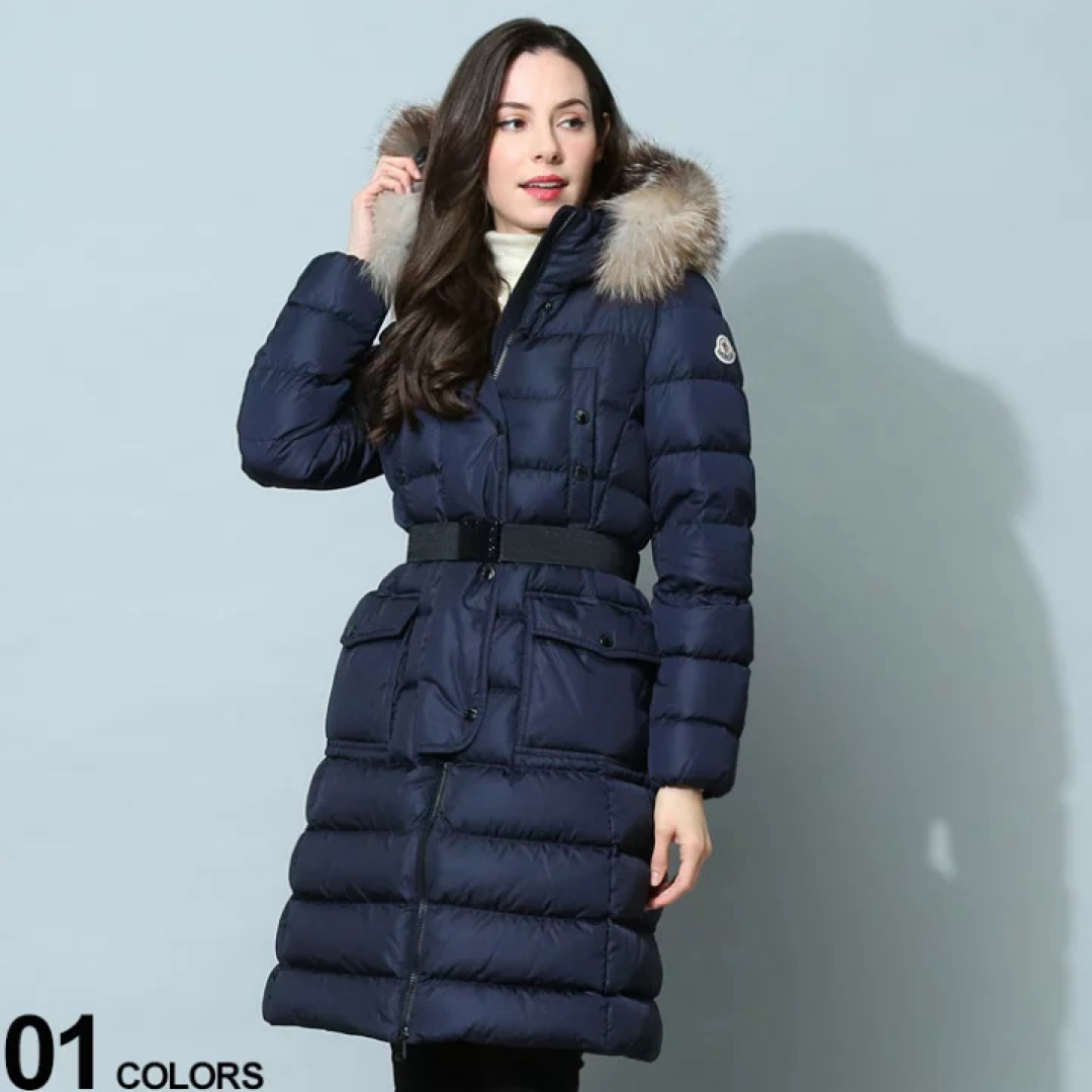 MONCLER - 美品 モンクレール khloe ネイビー 0 定価50万 MONCLER - 美品 モンクレール khloe ネイビー 0 定価50万
