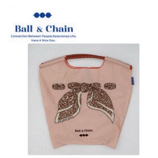 Ball&Chainサン スカーフ レオパード Mベビーピンク ピンクベージュ(エコバッグ)