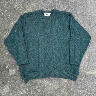 VINTAGE - 古着 west bighlano フィッシャーマン アランニット VINTAGE - 古着 west bighlano フィッシャーマン アランニット