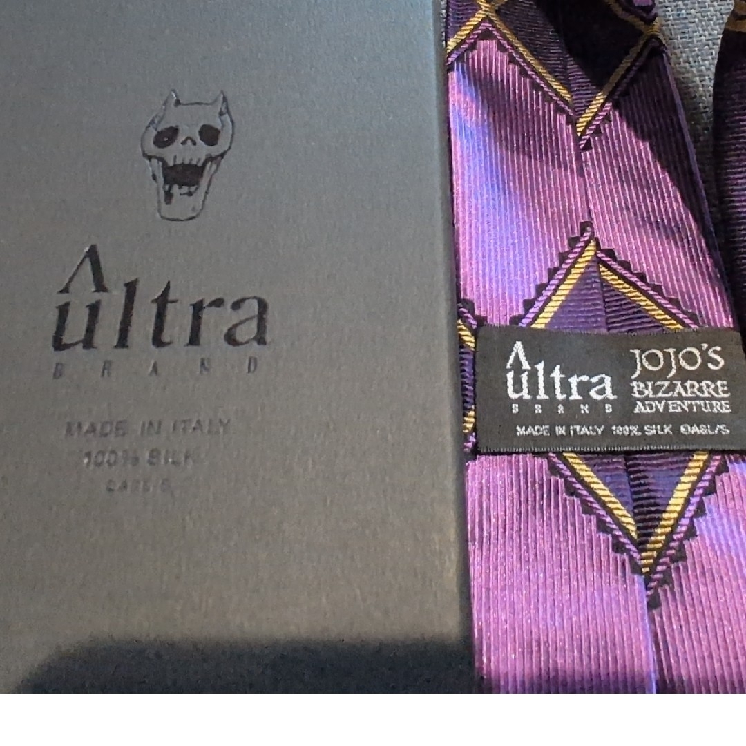 ジョジョ 吉良吉影 ネクタイ「KILL・A's tie」パープル ジョジョ 吉良吉影 ネクタイ「KILL・A's tie」パープル