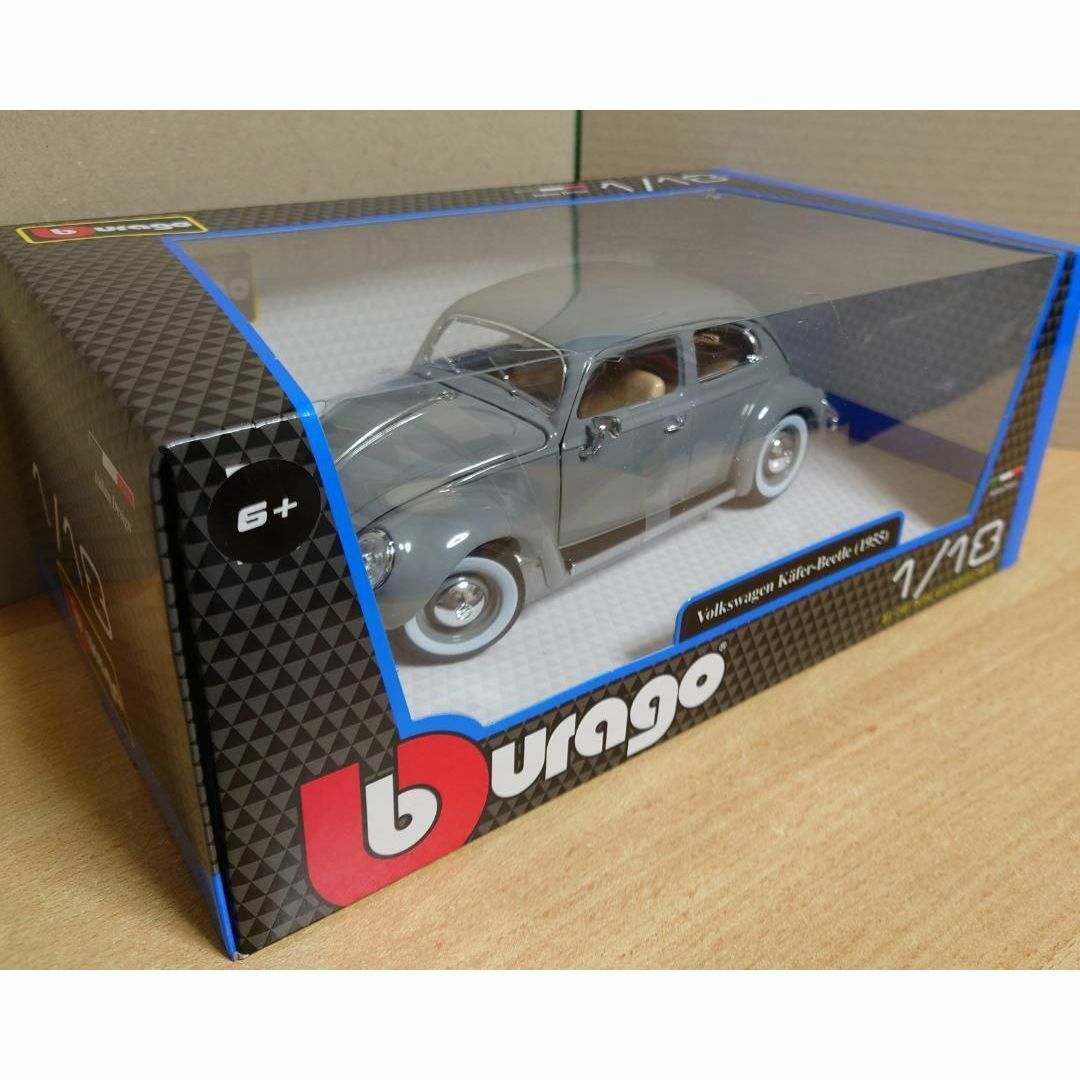 1/18 フォルクスワーゲン ビートル グレー VW BEETLE 1955の通販 1/18 フォルクスワーゲン ビートル グレー VW BEETLE 1955の通販