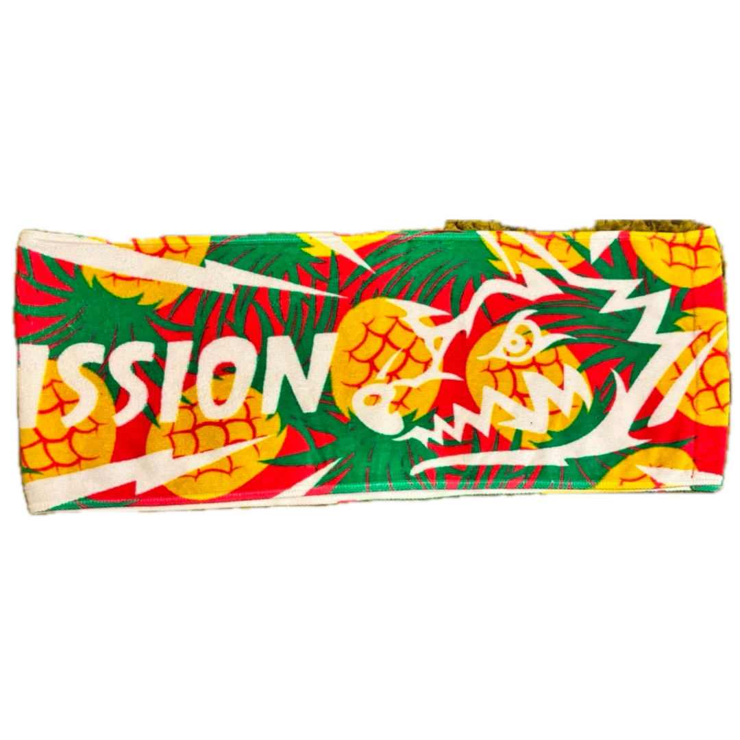 MAN WITH A MISSION - マンウィズ マフラータオル パイナップル MAN WITH A MISSION - マンウィズ マフラータオル パイナップル