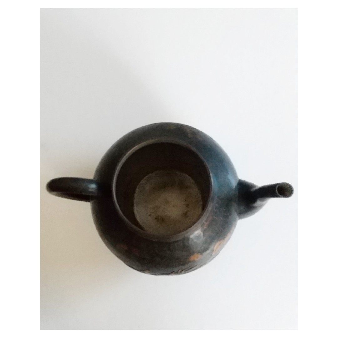 金属水差し (金属工芸) エンタメ/ホビーの美術品/アンティーク(金属工芸)の商品写真