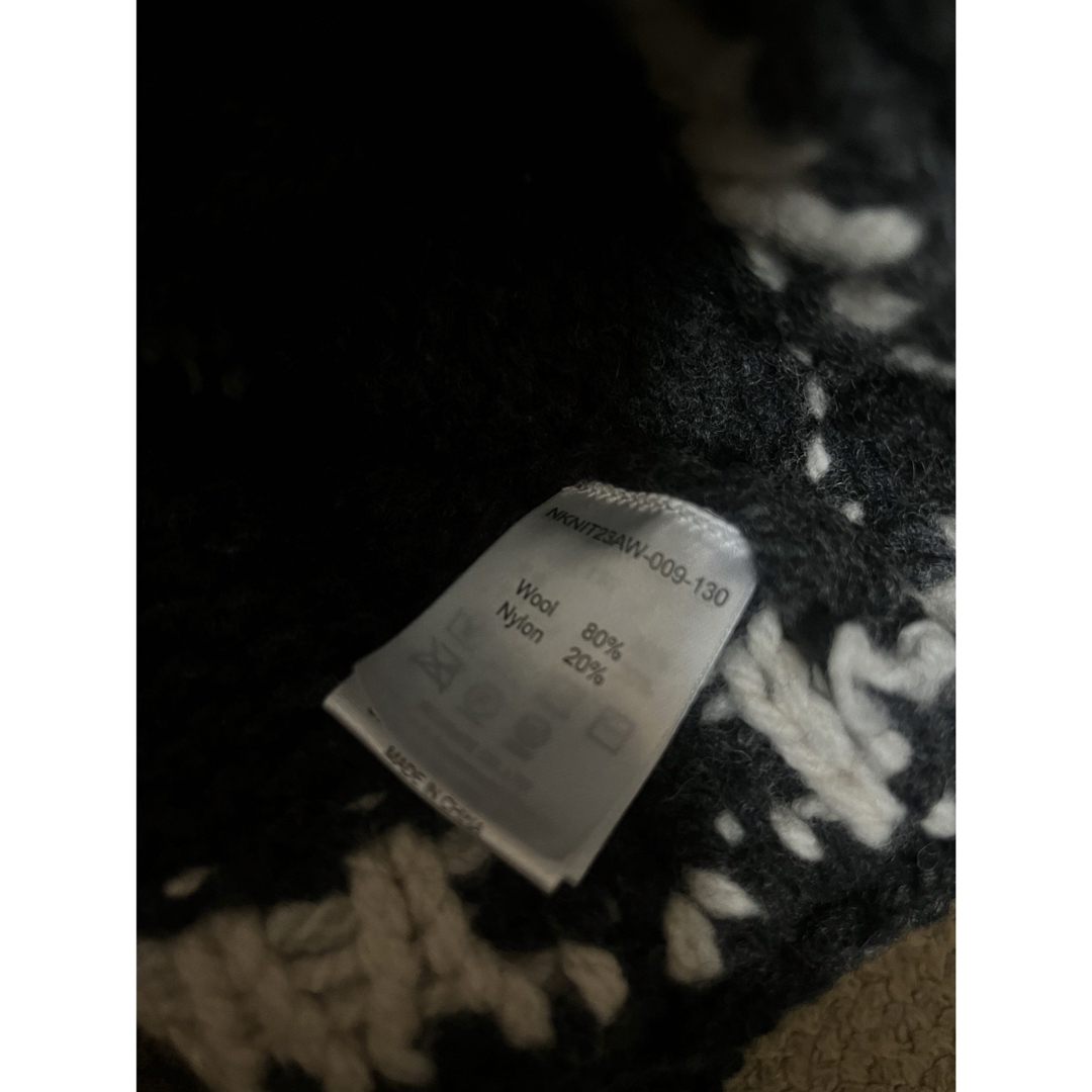 ZARA - NKNIT ンニット pattern knit ハートニット キッズ 130の ZARA - NKNIT ンニット pattern knit ハートニット キッズ 130の