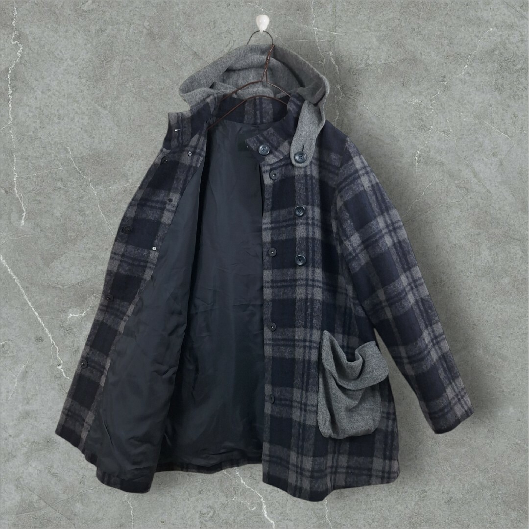 Sensounico - 美品 Lucruca ルクルカ チェック柄ショートコート Sensounico - 美品 Lucruca ルクルカ チェック柄ショートコート