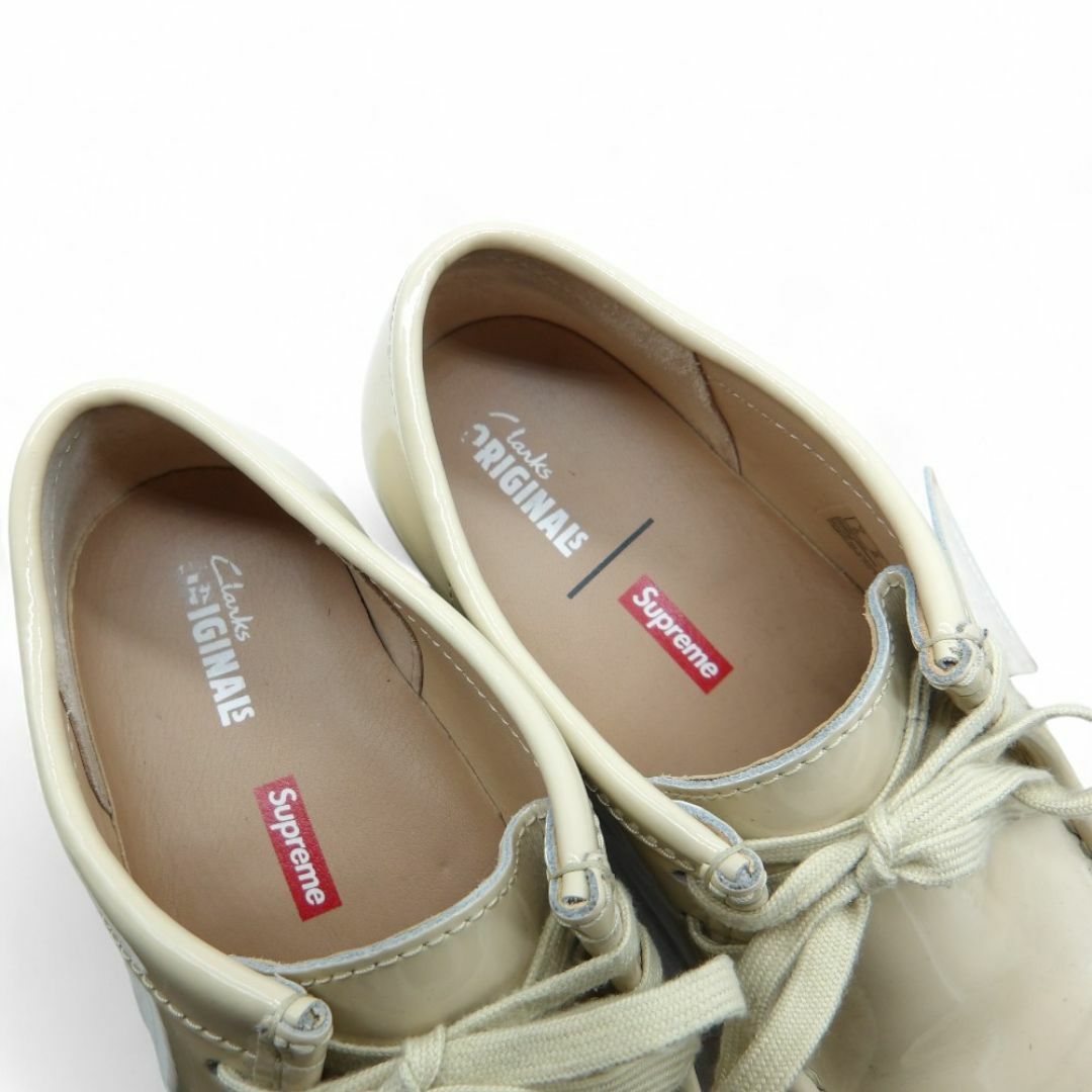 Supreme - SUPREME×CLARKS 24ss Patent Leather Wallabee Beige Supreme - SUPREME×CLARKS 24ss Patent Leather Wallabee Beige