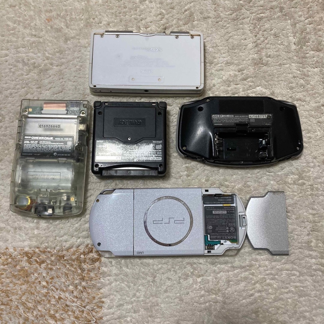 ゲームボーイアドバンス - psp 3000 ゲームボーイカラー ゲームボーイアドバンス - psp 3000 ゲームボーイカラー