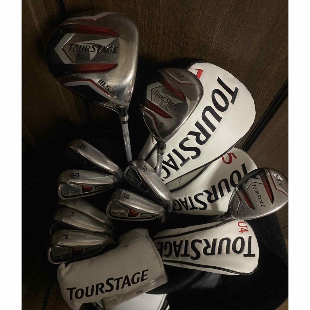 大人気】TOURSTAGE V002 ゴルフクラブセット メンズ R 11本 大人気】TOURSTAGE V002 ゴルフクラブセット メンズ R 11本