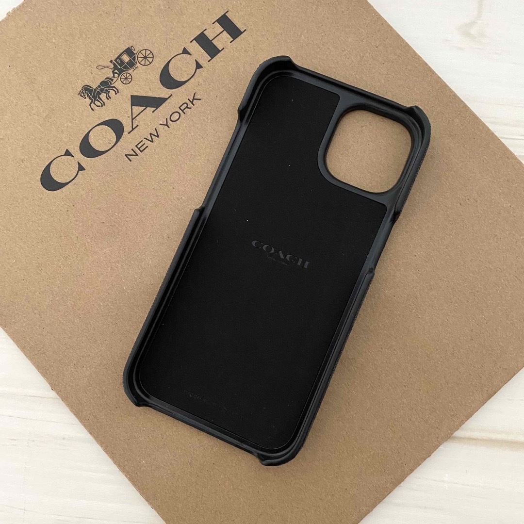 COACH - COACH コーチ iPhoneケース iPhone15 PRO対応ケースの COACH - COACH コーチ iPhoneケース iPhone15 PRO対応ケースの