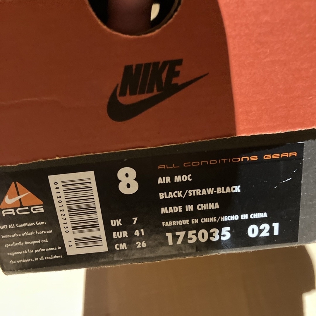 NIKE - 初期 98年NIKE AIRMOC エアモック 藤原ヒロシ 箱付 ACG NIKE - 初期 98年NIKE AIRMOC エアモック 藤原ヒロシ 箱付 ACG