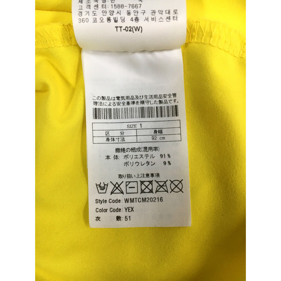 coco 中古 ワック WAAC メンズ 半袖ポロシャツ 1(S) 黄 イエロー