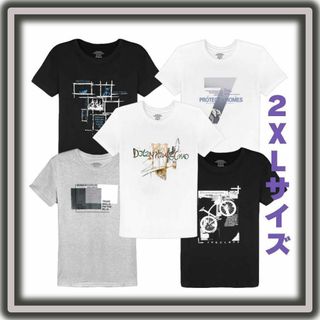 Sukinana Tシャツ メンズ 半袖 綿100% 5点セット インナーシャツ(Tシャツ/カットソー(半袖/袖なし))
