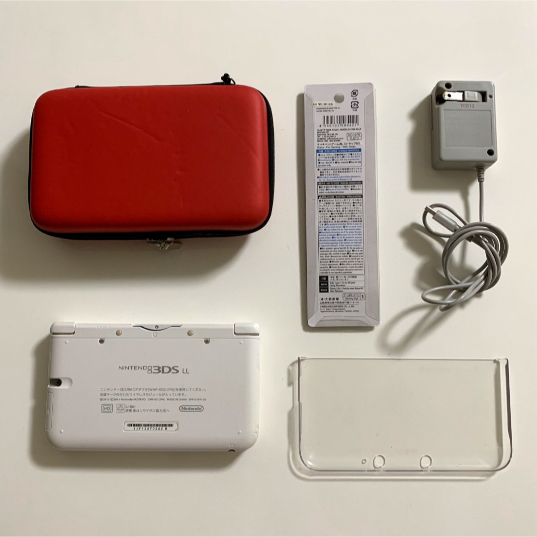 充電器付 Nintendo new3DS LL ひど メタリックレッド 箱 IPS 充電器付 Nintendo new3DS LL ひど メタリックレッド 箱 IPS