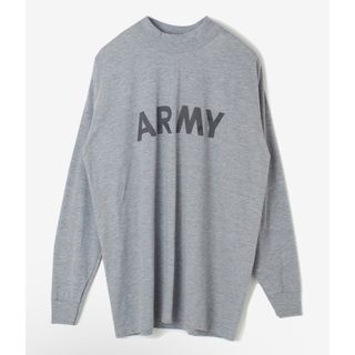 THIRD MAGAZINE ARMY モックネック長袖Tシャツ 古着(トレーナー/スウェット)