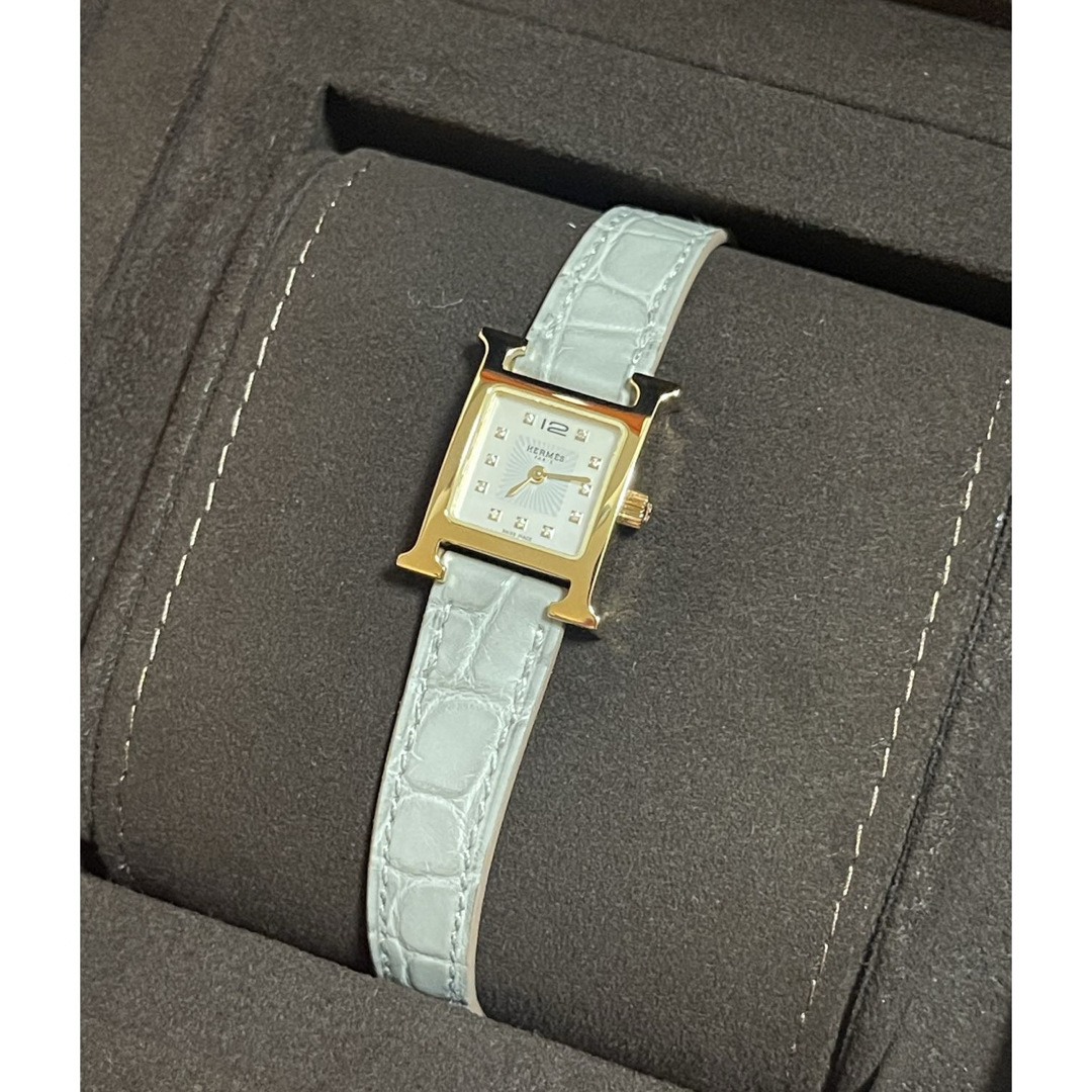 エルメス H 時計 レディースのファッション小物(腕時計)の商品写真