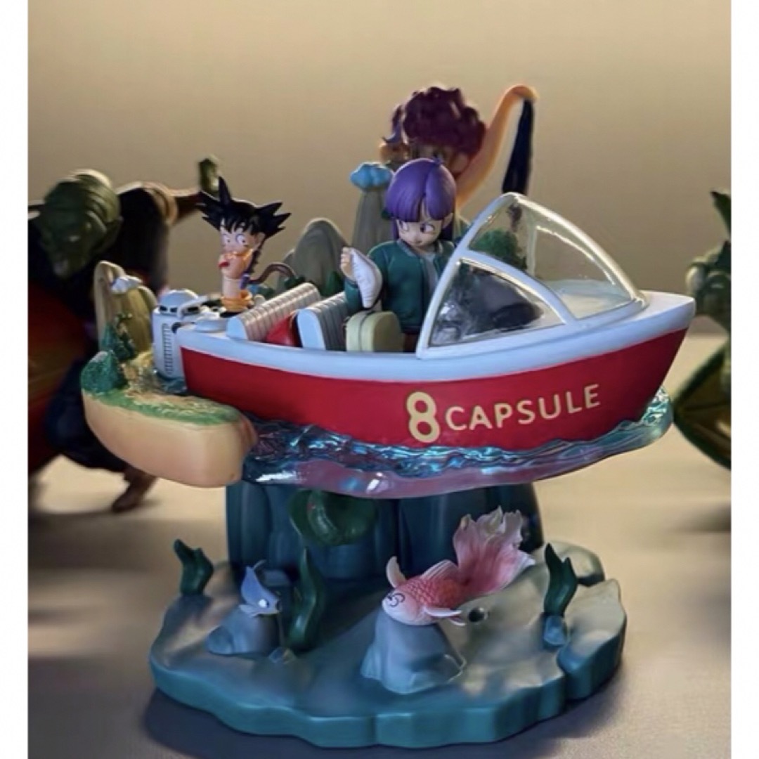 ドラゴンボール ブルマ&小悟空 ガレージキット フィギュア GK ドラゴンボール ブルマ&小悟空 ガレージキット フィギュア GK