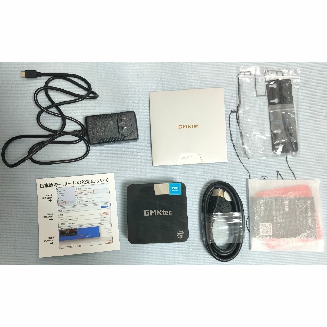 GMKtec ミニPC 付属品 電源ケーブルのみ わたり GMKtec ミニPC 付属品 電源ケーブルのみ わたり