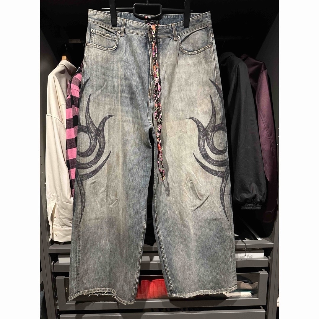 BALENCIAGA - 2024AW Balenciaga Y2K ストレッチ ニー Baggy BALENCIAGA - 2024AW Balenciaga Y2K ストレッチ ニー Baggy