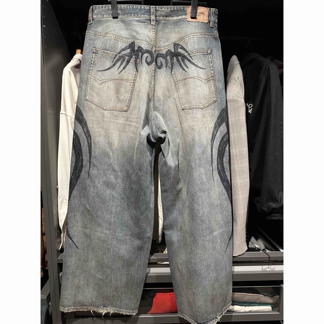 BALENCIAGA - 2024AW Balenciaga Y2K ストレッチ ニー Baggy BALENCIAGA - 2024AW Balenciaga Y2K ストレッチ ニー Baggy