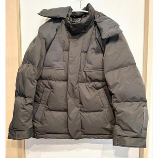 ユニクロ(UNIQLO)の⭐️UNIQLO➕J⭐️ダウンジャケット Mサイズ ブラウン　アウター　ダウン(ダウンジャケット)
