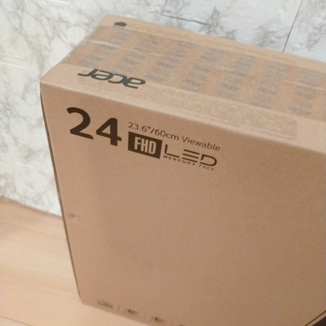 Acer - 未使用 新品 acer K242HQL ディスプレイ ゲーミングの Acer - 未使用 新品 acer K242HQL ディスプレイ ゲーミングの