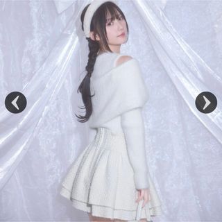 michellMacaron(ミニスカート ・ ホワイト/白色系)のフリマ michellMacaron(ミニスカート ・ ホワイト/白色系)のフリマ