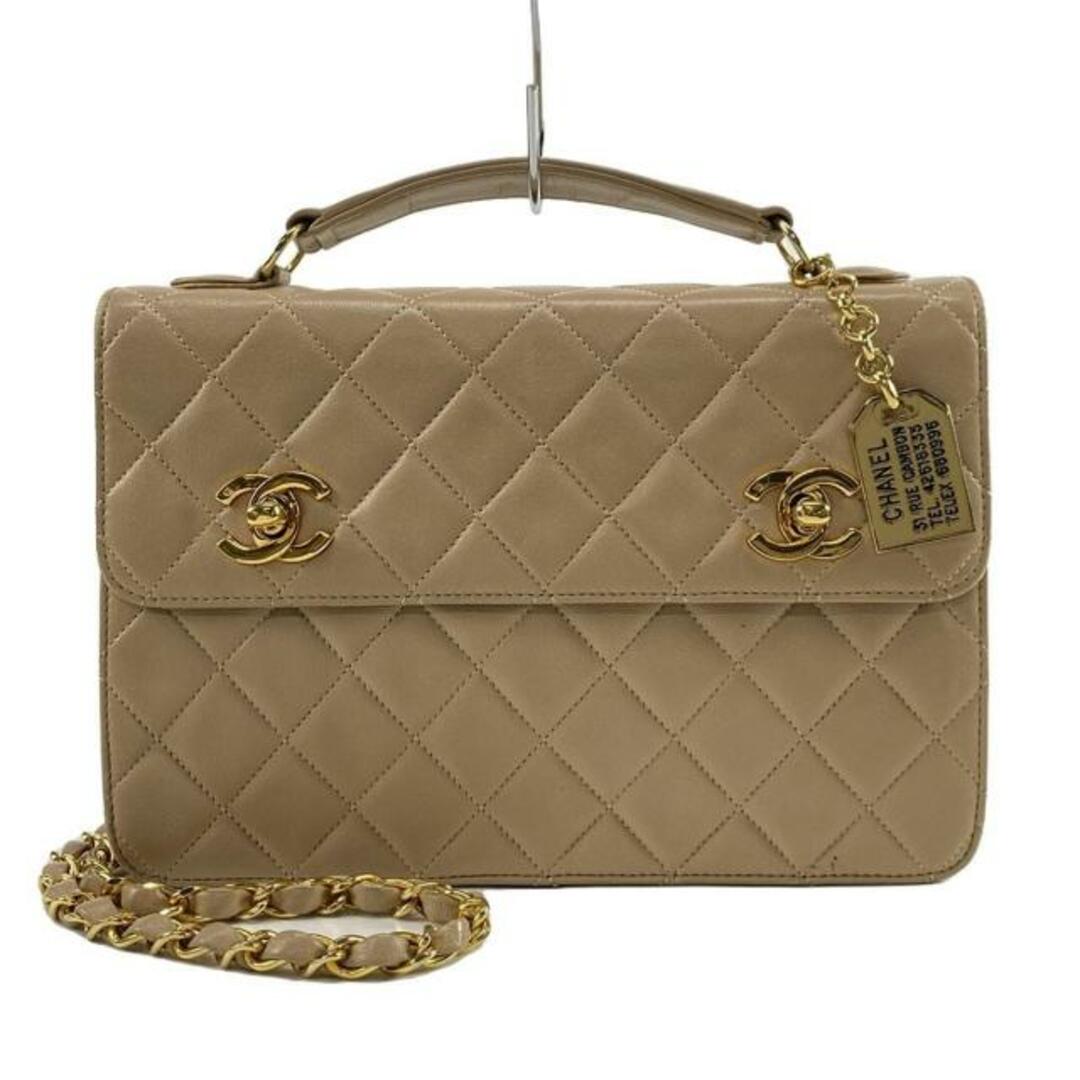 CHANEL - CHANEL(シャネル) ショルダーバッグ ダブル ターン CHANEL - CHANEL(シャネル) ショルダーバッグ ダブル ターン