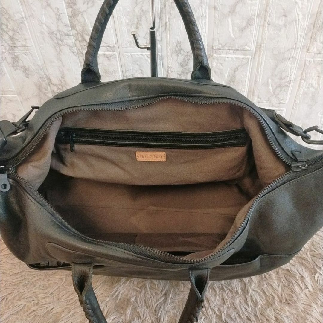 スコッチグレイン 栃木レザー 2way ボストンバッグ ショルダー スコッチグレイン 栃木レザー 2way ボストンバッグ ショルダー