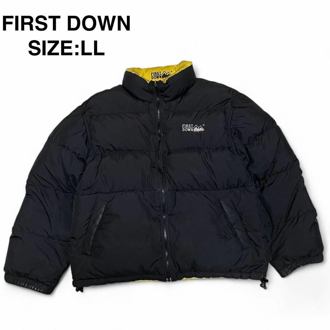 FIRST DOWN - ファーストダウンリバーシブルダウンジャケットLL FIRST DOWN - ファーストダウンリバーシブルダウンジャケットLL