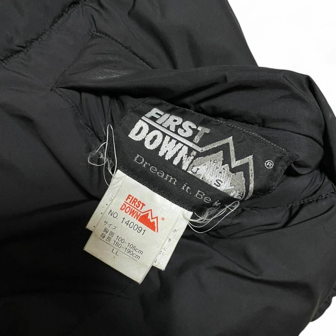 FIRST DOWN - ファーストダウンリバーシブルダウンジャケットLL FIRST DOWN - ファーストダウンリバーシブルダウンジャケットLL