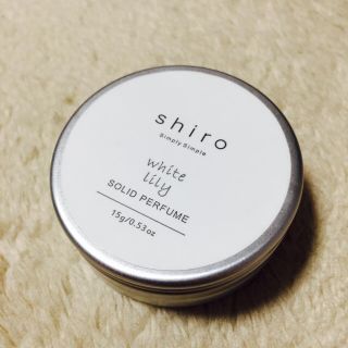 サボン(SABON)のshiro 練り香水(香水(女性用))