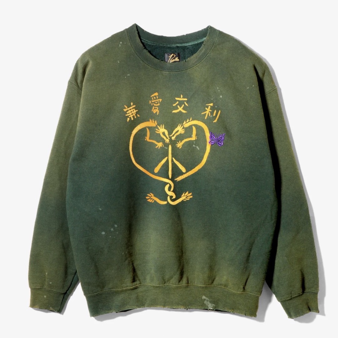 Needles - wネーム NEEDLES Sasquatchfabrix Sweat兼愛交利 Mの Needles - wネーム NEEDLES Sasquatchfabrix Sweat兼愛交利 Mの
