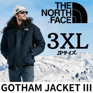 THE NORTH FACE - 新品 3XL ノースフェイス ゴッサム パーカー付 THE NORTH FACE - 新品 3XL ノースフェイス ゴッサム パーカー付