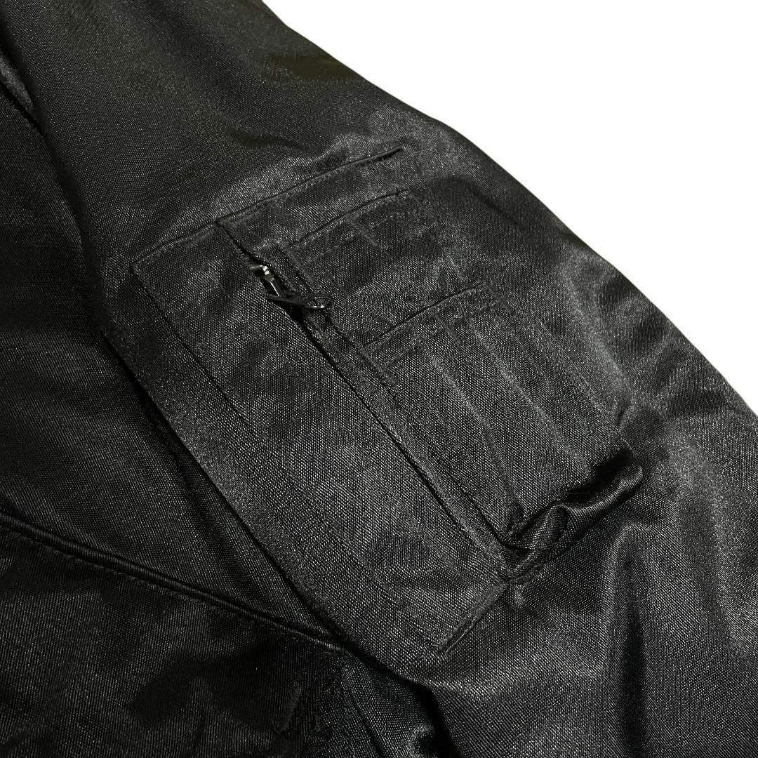 SPIEWAK - スピワックタイタンクロスCWU55Pフライトジャケット黒 SPIEWAK - スピワックタイタンクロスCWU55Pフライトジャケット黒