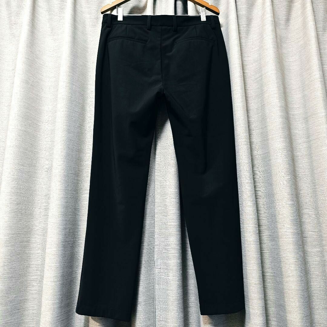 美品:Theory】高機能ジャージー スラックス「L:ブラック」 美品:Theory】高機能ジャージー スラックス「L:ブラック」
