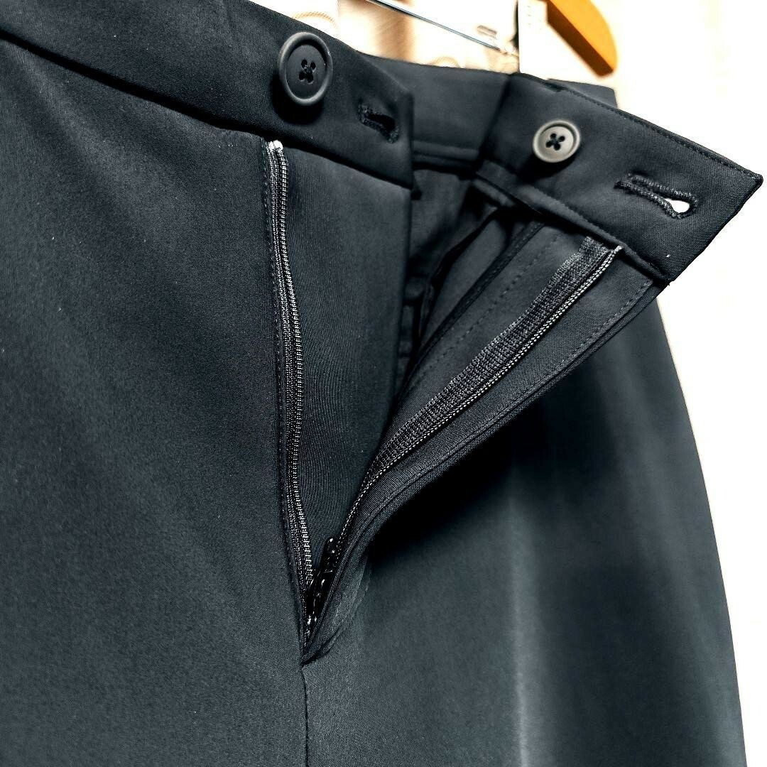 美品:Theory】高機能ジャージー スラックス「L:ブラック」 美品:Theory】高機能ジャージー スラックス「L:ブラック」