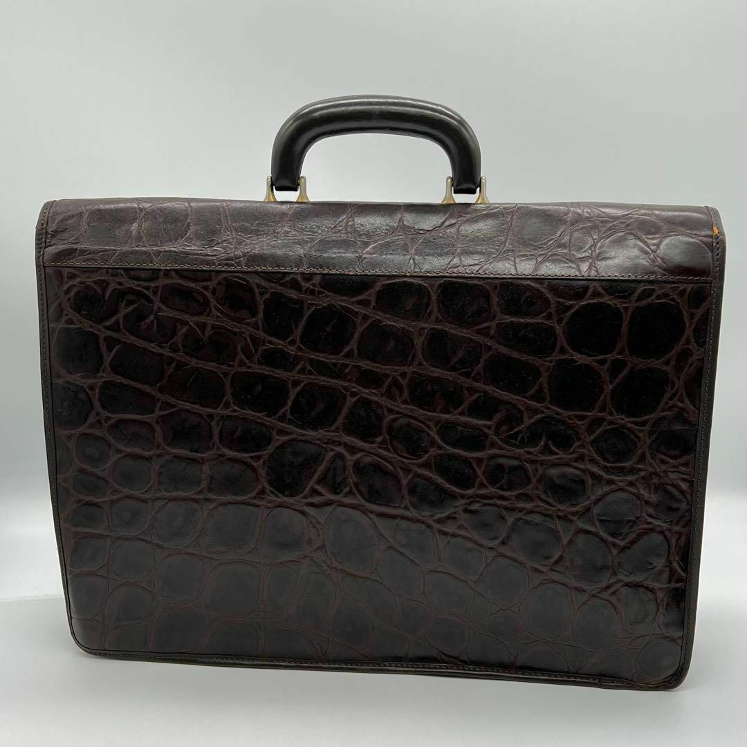 ✨️良品✨️VALENTINO GARAVANI ビジネスバッグ クロコ型押し ✨️良品✨️VALENTINO GARAVANI ビジネスバッグ クロコ型押し
