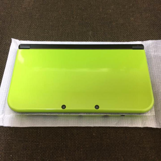 美品 New3DSLL ライムブラック www.falconofs.com