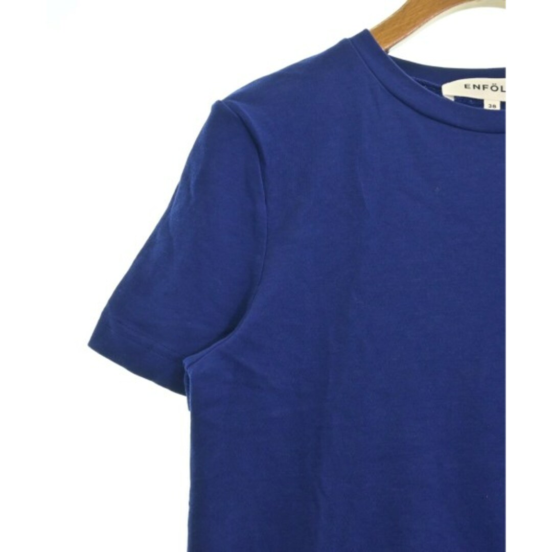 ENFOLD - ENFOLD エンフォルド Tシャツ・カットソー 38(M位) 青 ENFOLD - ENFOLD エンフォルド Tシャツ・カットソー 38(M位) 青