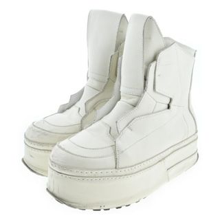 JULIUS - JULIUS ユリウス スニーカー UK7(25.5cm位) 白 【古着 JULIUS - JULIUS ユリウス スニーカー UK7(25.5cm位) 白 【古着