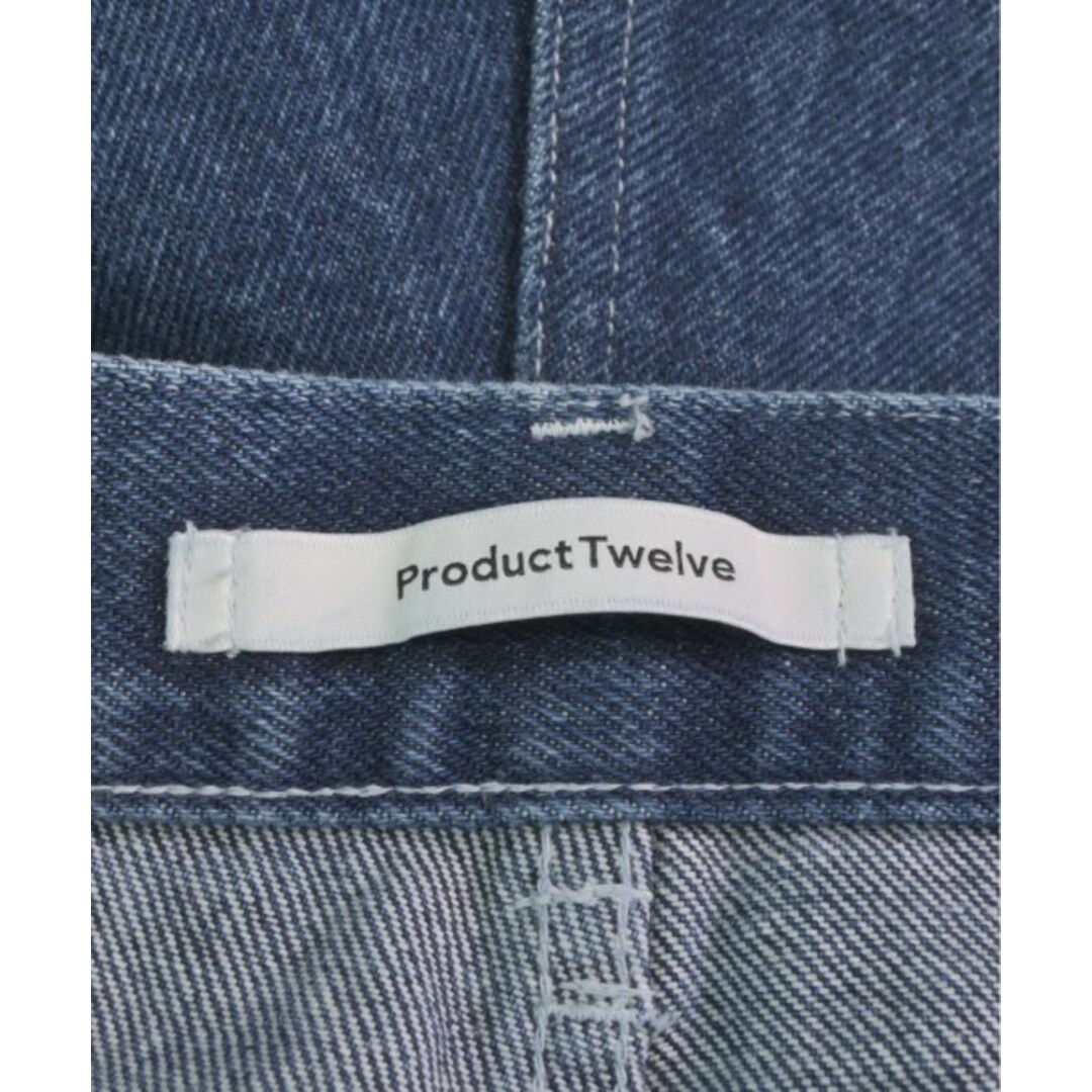 Product Twelve デニムパンツ 1(S位) インディゴ(デニム) 【古着 Product Twelve デニムパンツ 1(S位) インディゴ(デニム) 【古着