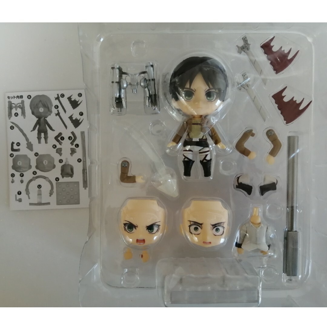 ねんどろいど進撃の巨人エレンミカサアルミン