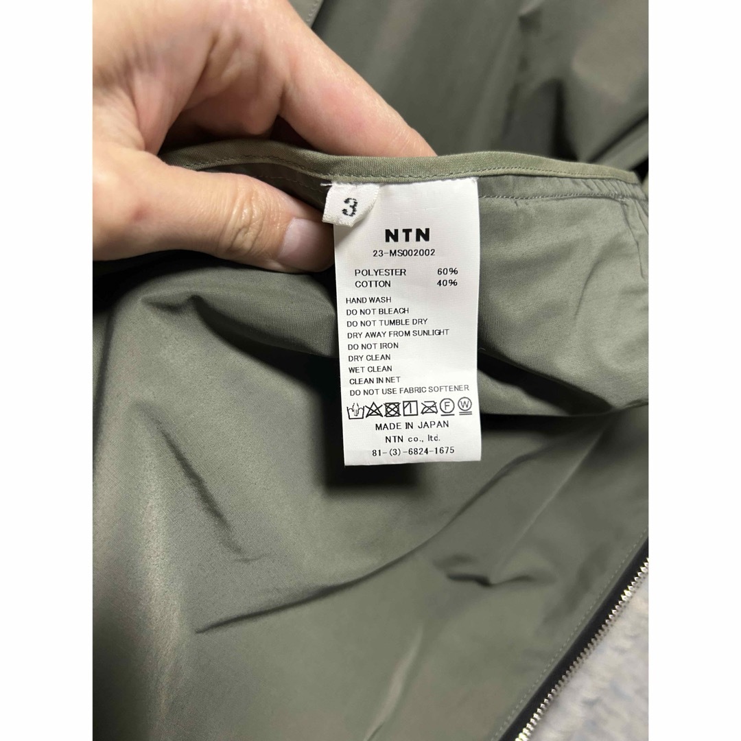 NTN - 3 新品 23AW NTN BATA JACKET ベータジャケット KHAKIの NTN - 3 新品 23AW NTN BATA JACKET ベータジャケット KHAKIの