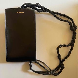 ジルサンダー(JIL SANDER)のJIL SANDER TANGLE スモール ブラック(ショルダーバッグ)
