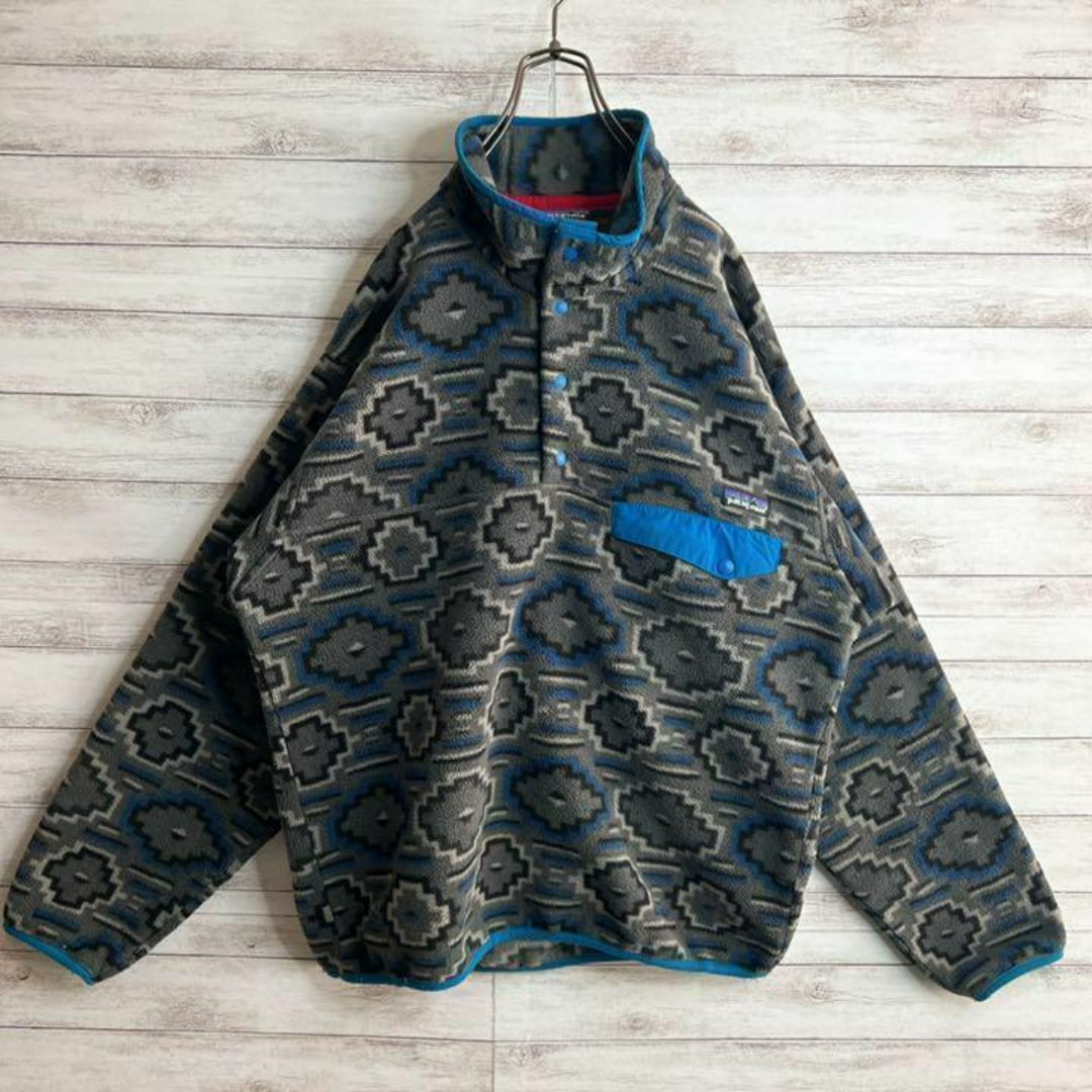 入手困難!!】パタゴニア ✈︎スナップT ゆるだぼ フリース VINTAGE 入手困難!!】パタゴニア ✈︎スナップT ゆるだぼ フリース VINTAGE
