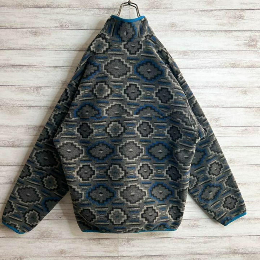 入手困難!!】パタゴニア ✈︎スナップT ゆるだぼ フリース VINTAGE 入手困難!!】パタゴニア ✈︎スナップT ゆるだぼ フリース VINTAGE