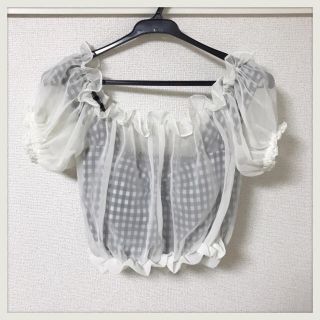 スナイデル(SNIDEL)のsnidel♡シースルーレイヤードBL(シャツ/ブラウス(半袖/袖なし))