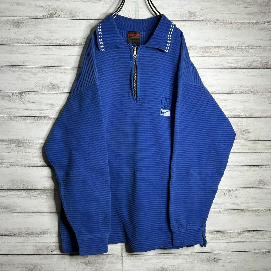 入手困難!!】ナイキ ✈︎刺繍 ハーフジップ ゆるだぼ premier 入手困難!!】ナイキ ✈︎刺繍 ハーフジップ ゆるだぼ premier